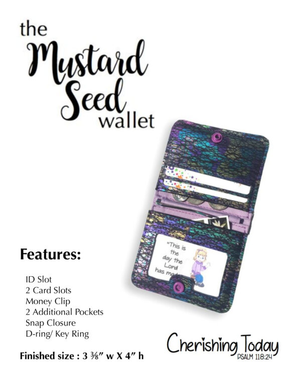 Mustard Seed Card Wallet *Example Only*