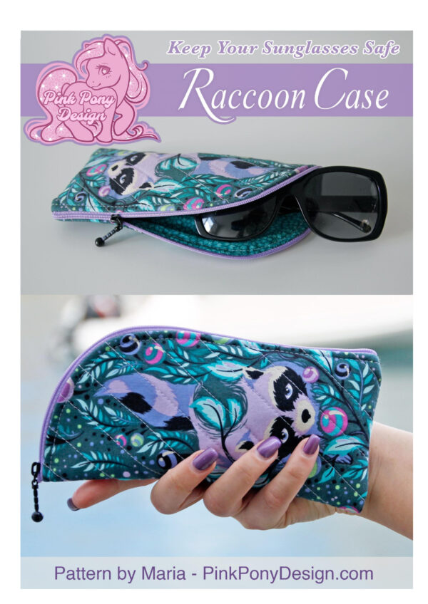 Raccoon Eyeglasses Case *Example Only*