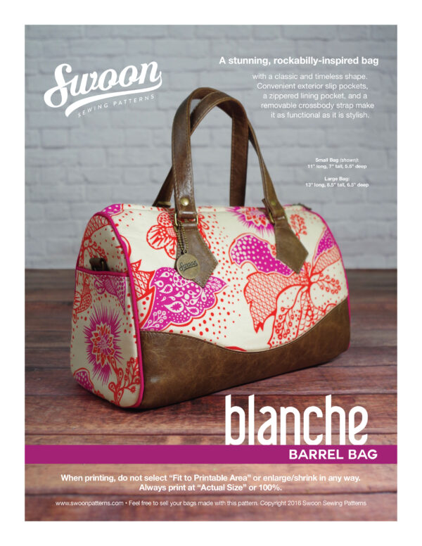 Blanche Barrel Bag *Example Only*