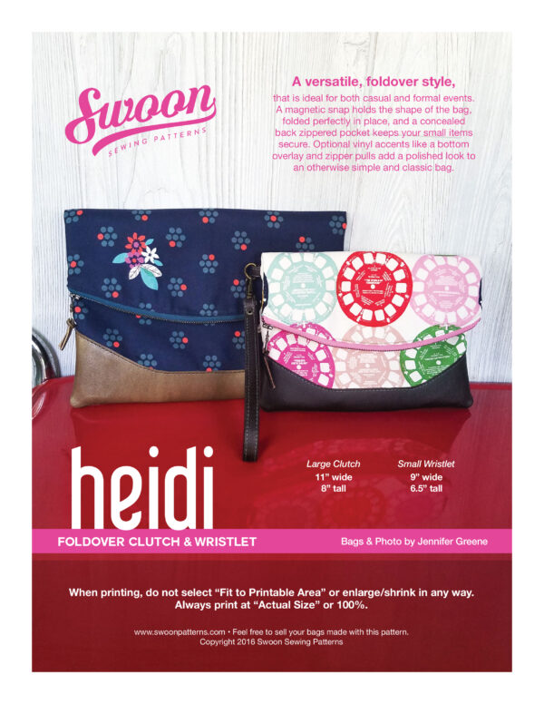 Heidi Clutch Wristlet & Crossbody  *Example Only*