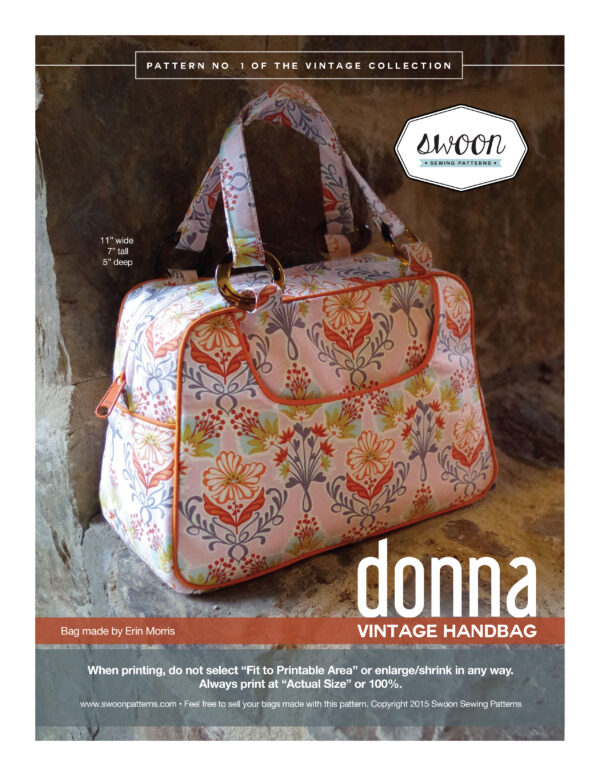 Donna Vintage Handbag  *Example Only*