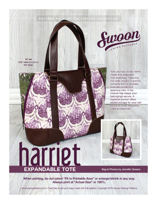 Harriet Expandable Tote  *Example Only*