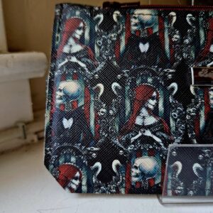 Gothic couple - Long slim wallet