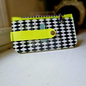 Fluorescent Diamond - Long slim wallet