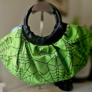 Spider Web Ruffled Handbag