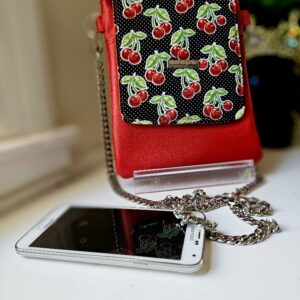 Cherries cell phone sling