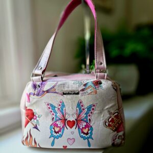 Love pastel pink Donna Vintage Handbag