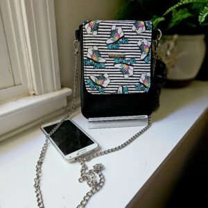 Roller skate cell phone sling